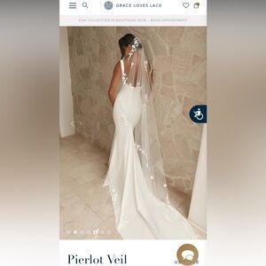 Grace Loves Lace Pierlot Veil